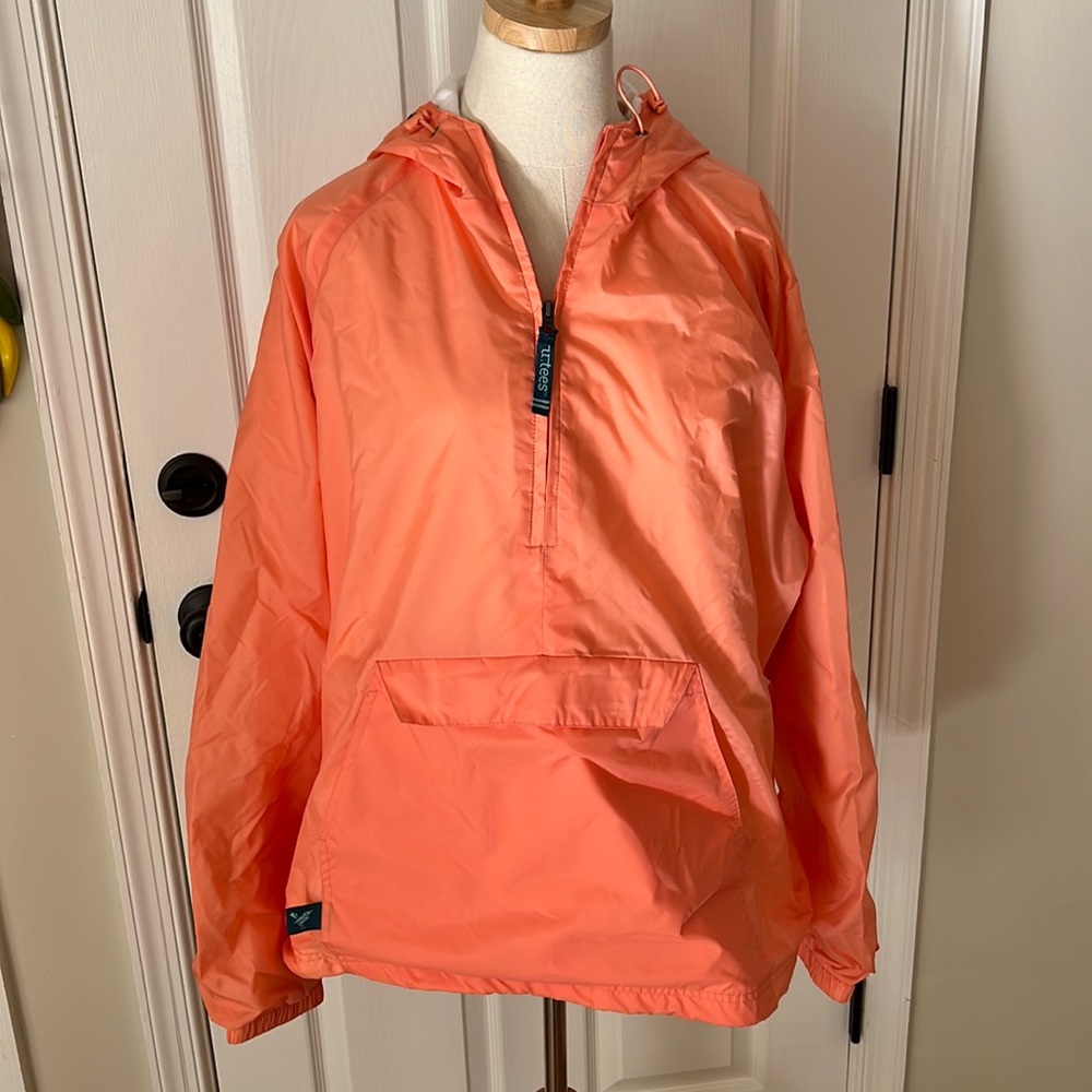 Charles River peach raincoat - Picture 4 of 12